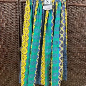 Sassy Jones Nina Skirt-Blue Beauty